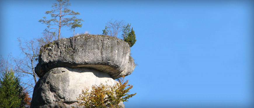 Naturaufnahme / Rabenfels aus der Fränkischen Schweiz